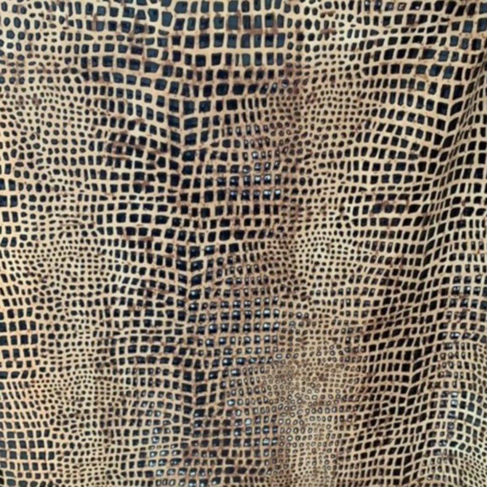 Brand New Snakeskin Print Skirt - Picture 4 of 4
